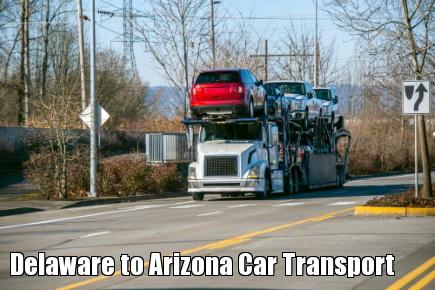 Delaware to Arizona Car Transport