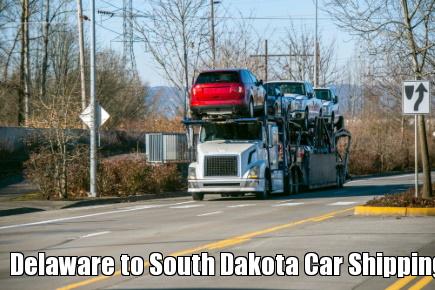 Delaware to South Dakota Car Shipping