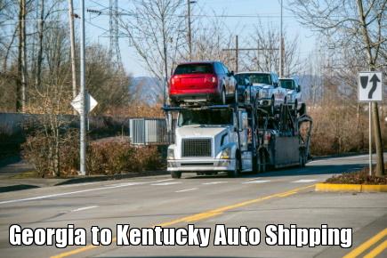 Georgia to Kentucky Auto Shipping