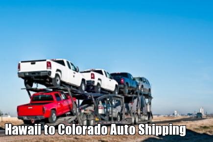 Hawaii to Colorado Auto Shipping