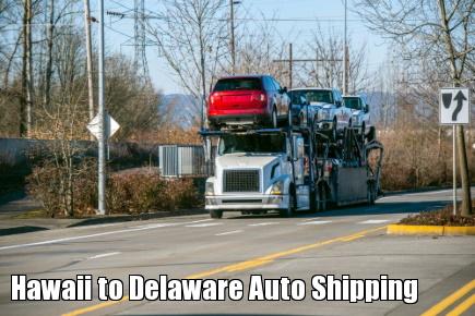 Hawaii to Delaware Auto Shipping