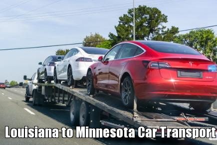 Louisiana to Minnesota Car Transport