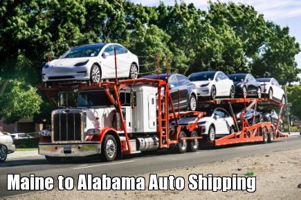 Maine to Alabama Auto Shipping