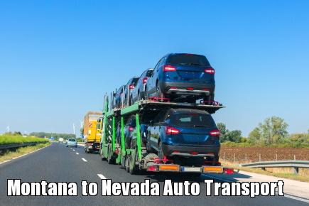 Montana to Nevada Auto Transport