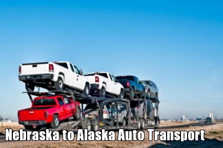 Nebraska to Alaska Auto Transport