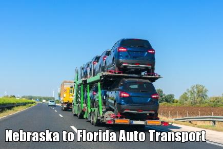 Nebraska to Florida Auto Transport