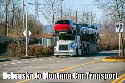 Nebraska to Montana Car Transport