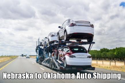 Nebraska to Oklahoma Auto Shipping