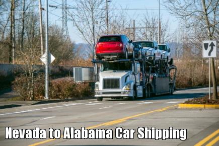 Nevada to Alabama Car Shipping