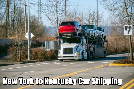 New York to Kentucky Car Shipping