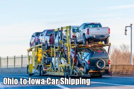 Ohio to Iowa Car Shipping