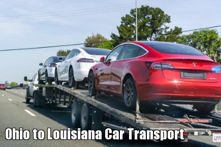Ohio to Louisiana Car Transport