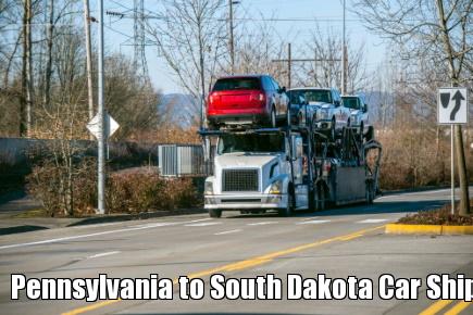 Pennsylvania to South Dakota Car Shipping