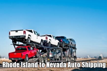 Rhode Island to Nevada Auto Shipping