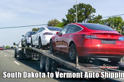 South Dakota to Vermont Auto Shipping