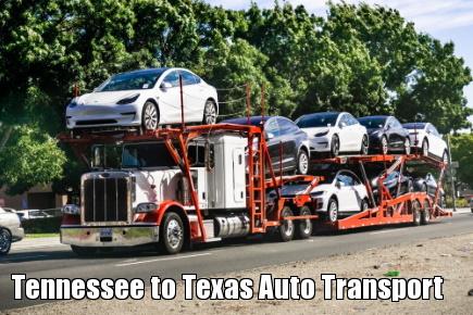 Tennessee to Texas Auto Transport