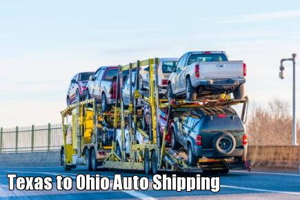 Texas to Ohio Auto Shipping