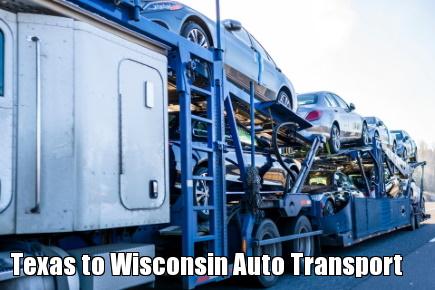 Texas to Wisconsin Auto Transport