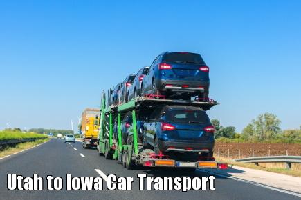 Utah to Iowa Car Transport