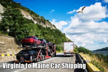 Virginia to Maine Car Shipping