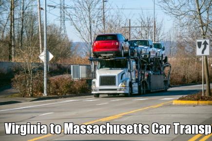 Virginia to Massachusetts Car Transport